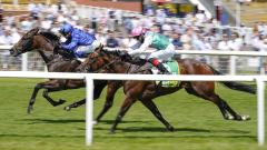 Real World winning at Newbury